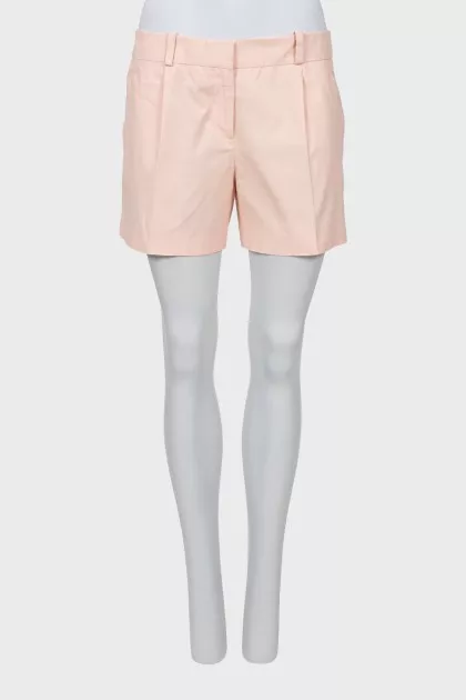 Mid-rise shorts with arrows