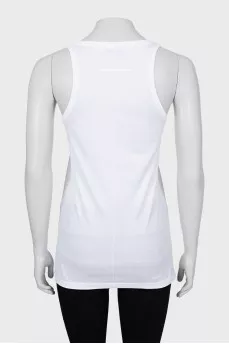 Longline tank with print