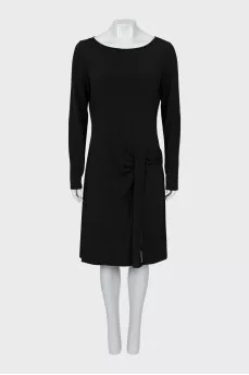 Draped A-line dress
