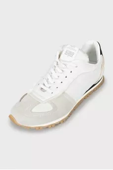 Men's sneakers made of suede