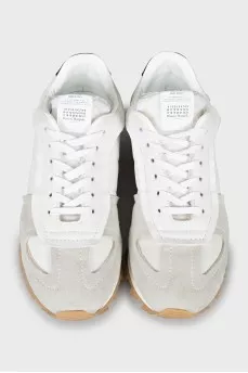 Men's sneakers made of suede