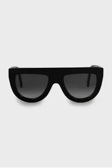 Black browline sunglasses