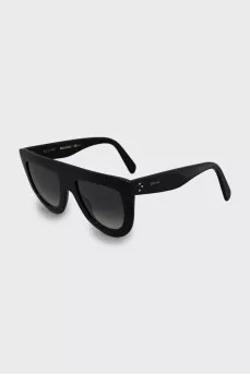 Black browline sunglasses