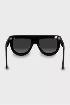 Black browline sunglasses