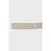 Belt made of textile and leather in print