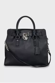 Hamilton leather tote bag