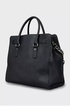 Hamilton leather tote bag