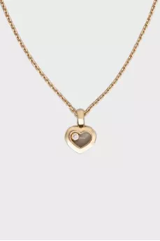 Золотая подвеска Happy Diamonds
