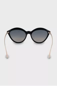 Gradient cat eye sunglasses