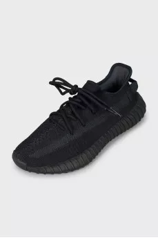 Мужские черные кроссовки Yeezy Boost 350 V2