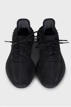 Мужские черные кроссовки Yeezy Boost 350 V2