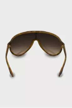 Sunglasses mask with print