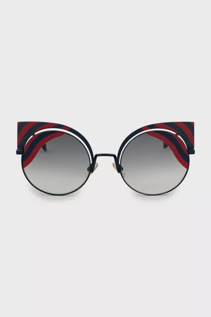 Two tone cat eye sunglasses