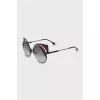 Two tone cat eye sunglasses
