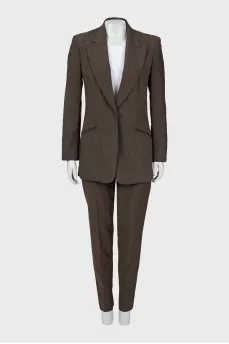 Vintage suit with trousers