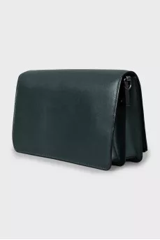 Rectangular crossbody bag with logo