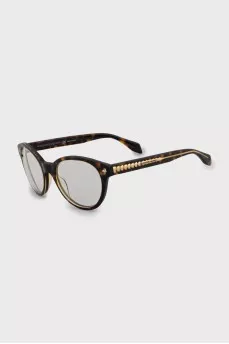 Diopter glasses decorated with skulls
