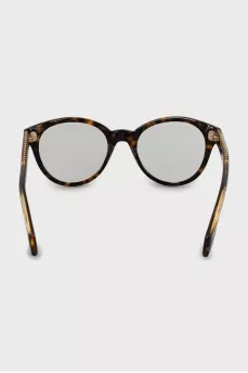 Diopter glasses decorated with skulls