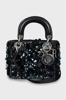 Декорированная сумка Lady Dior