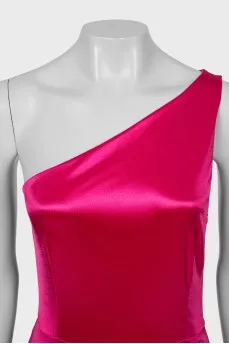 Slim fit jumpsuit with tag