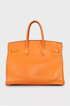 Кожаная сумка Birkin 35