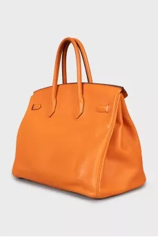 Кожаная сумка Birkin 35