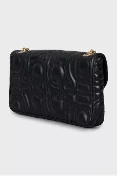 Прямоугольная сумка-кроссбоди из кожи