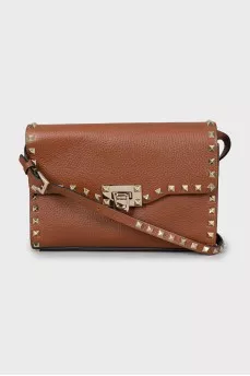 Leather crossbody bag Rockstud