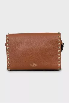 Leather crossbody bag Rockstud
