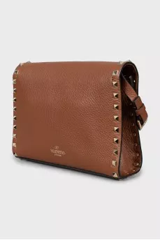 Leather crossbody bag Rockstud