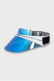 Visor with brand logo