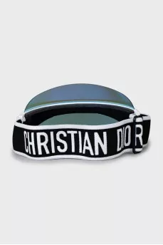 Visor with brand logo