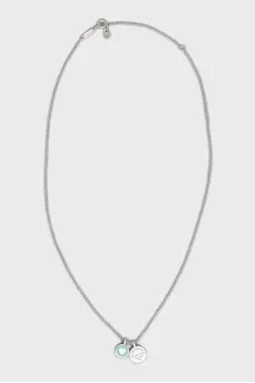 Silver pendant with heart