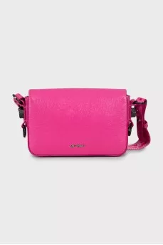 Crossbody bag with striped print