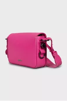 Crossbody bag with striped print