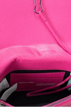 Crossbody bag with striped print