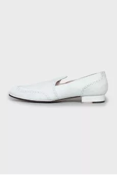Embossed Leather Brogues