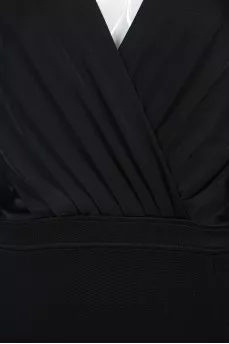 V-neck bodycon dress