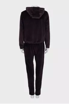 Velour tracksuit