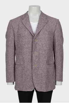 Men's jacket in a combination of colors