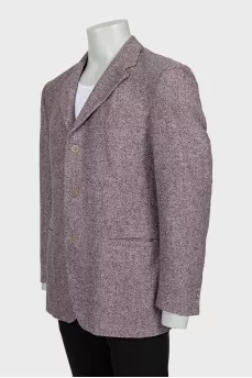 Men's jacket in a combination of colors