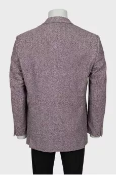Men's jacket in a combination of colors