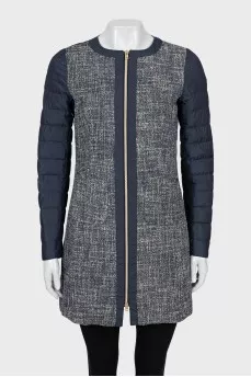 Quilted fitted jacket