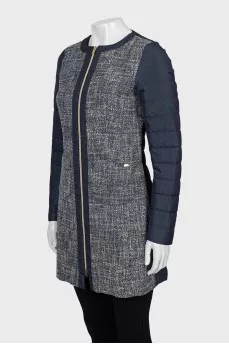Quilted fitted jacket
