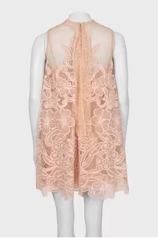 A-line mesh dress