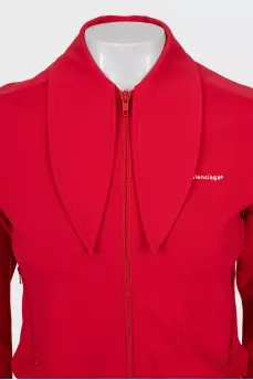 Red tracksuit