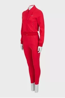 Red tracksuit