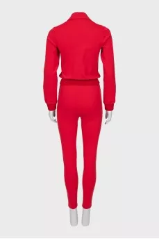 Red tracksuit