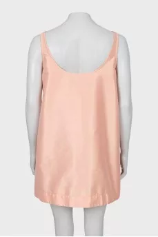 Loose dress with straps