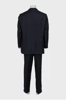Men's striped suit